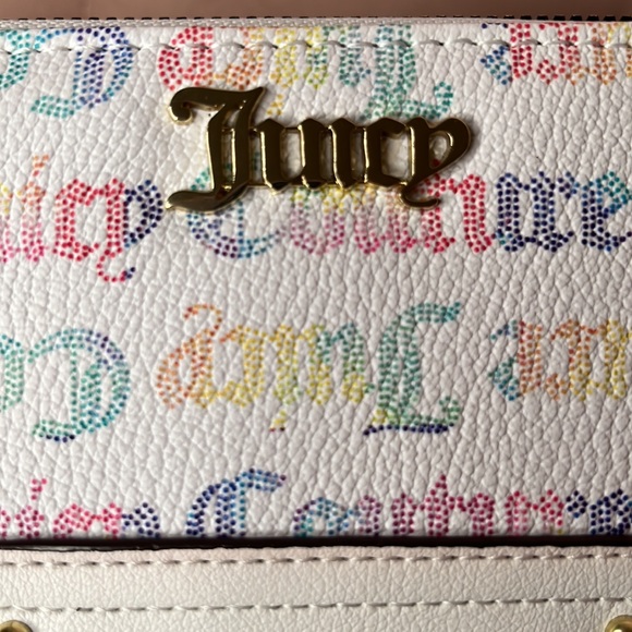 NWT Juicy Couture Wallet - White & Rainbow - Picture 4 of 10